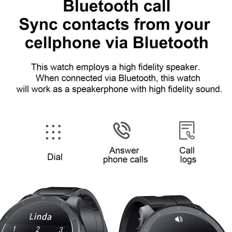 Full Touch Bluetooth Sports Smart Watch - Oncros