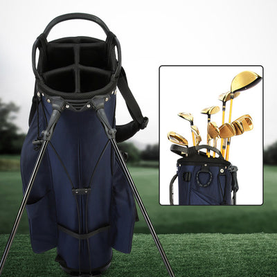 Portable Golf Stand Bag with Bracket Stand Support Lightweight Golf Bags - Oncros