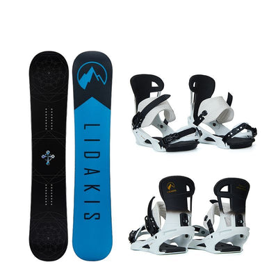 Professional Winter Sports Snowboard Set - Blue - Oncros