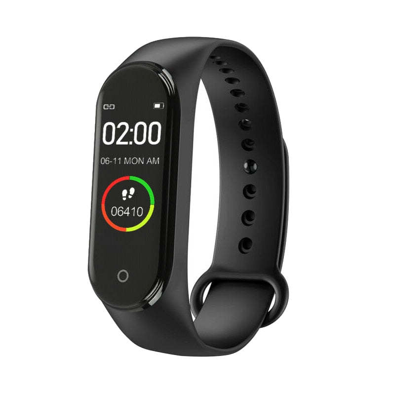 Running Smart Digital Watch with Heart Rate Monitoring - Black - Oncros