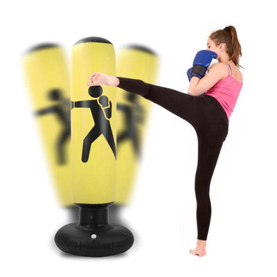 Inflatable Punching Bag PVC Boxing Bag for Kids Teens&Adults - Oncros