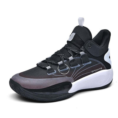 High top Men Basketball Sneakers Shoes - Black / 45 - Oncros