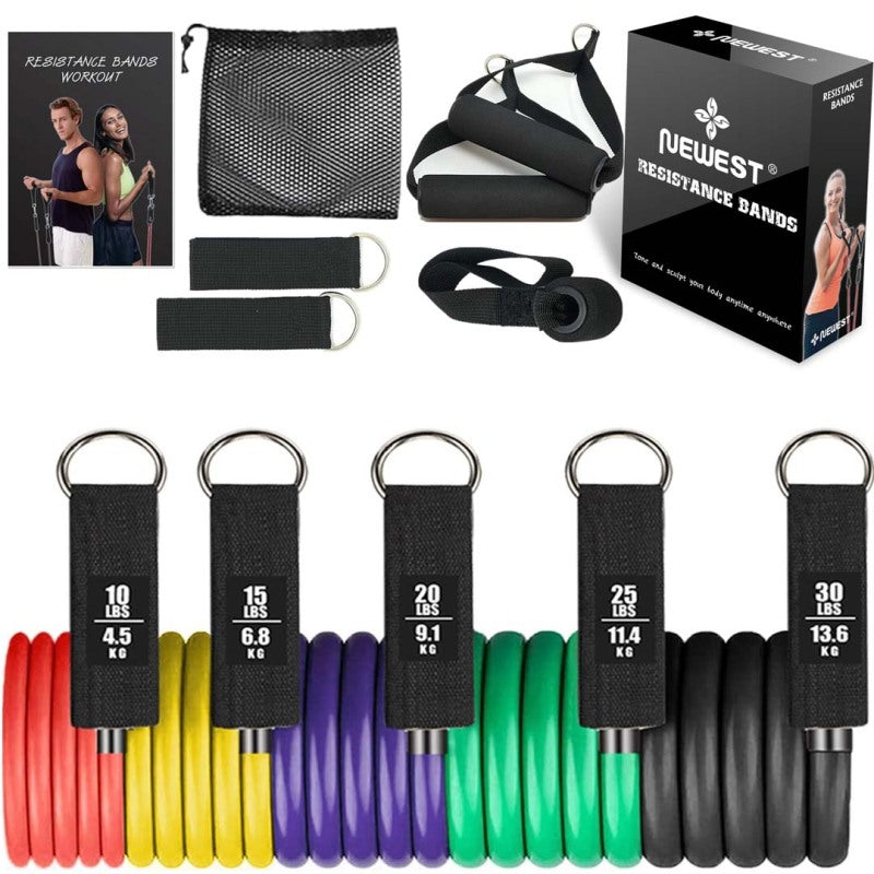 Resistance Bands Set with Handles - Oncros