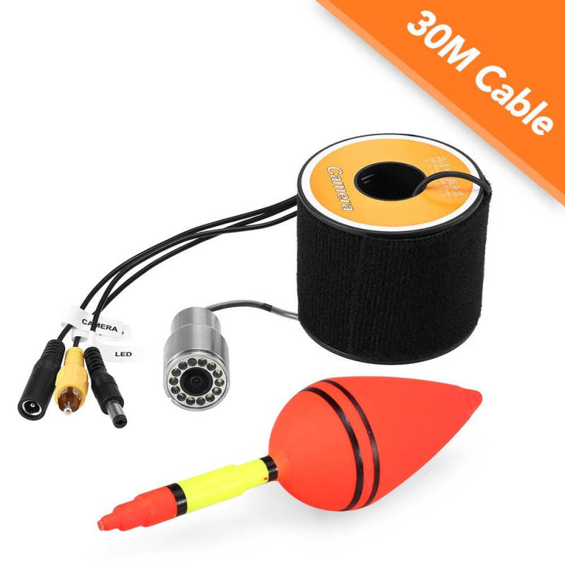 Underwater Fishing Finder Video Camera 1200TVL with 12pcs White LEDs for Underwater Exploration - Oncros