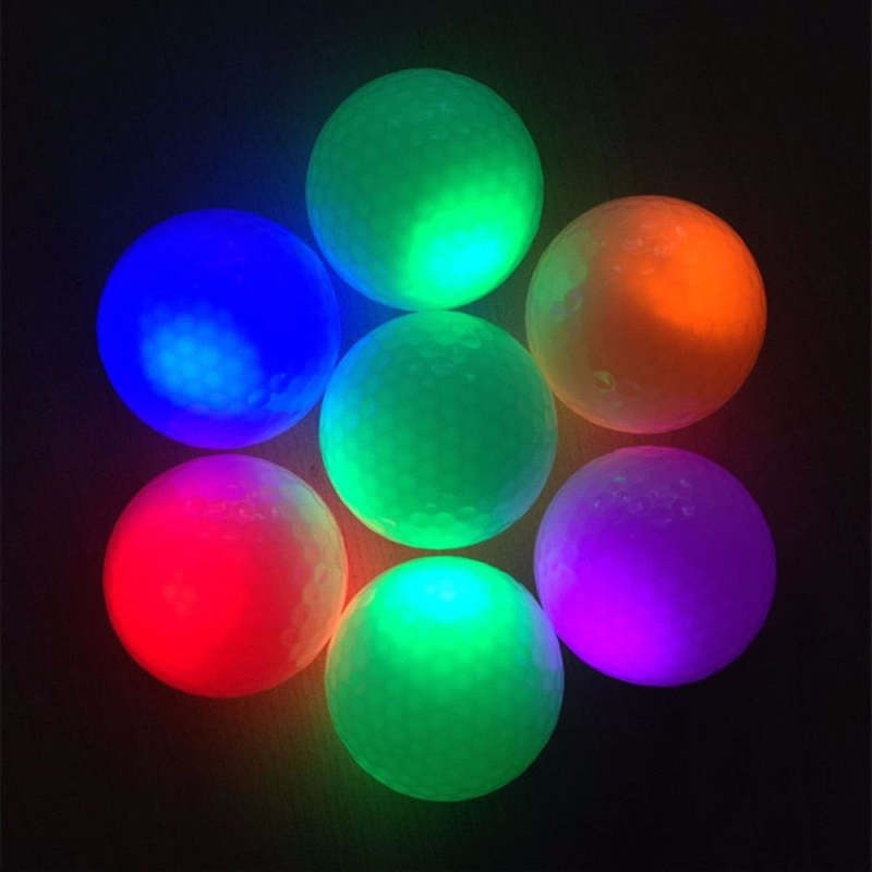 Portable Night Vision Light-up Flashing Fluorescence Golf Balls - Oncros