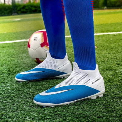 Professional Training Football Boots Men High Soccer Shoes - Oncros