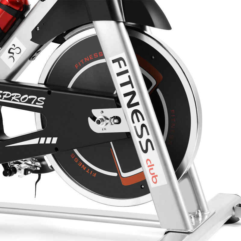 Exercise Bike Cardio Fitness Training Bicycle for Home Gym, Grey - Oncros