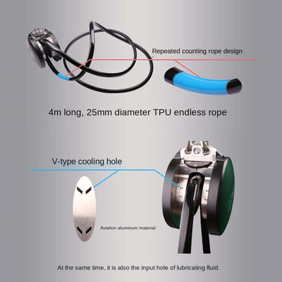 Adjustable Resistance Endless Hanging Pull Rope Trainer - Oncros