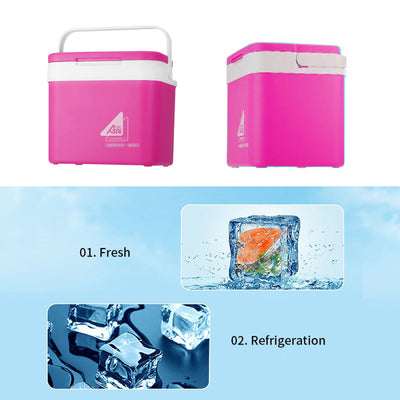 Portable Mini Car Refrigerator Icebox Fridge Cooler and Warmer 10L - Oncros
