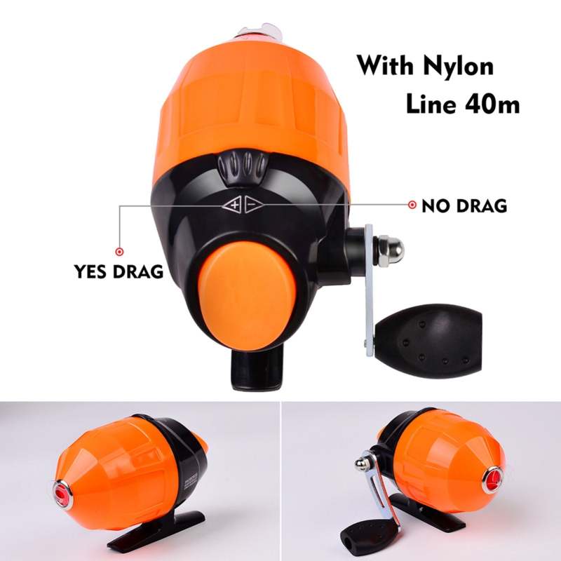Children Fishing Pole Ultralight Fishing Rod+Fishing Reel+Fishing Lures with Storage Bag - Oncros