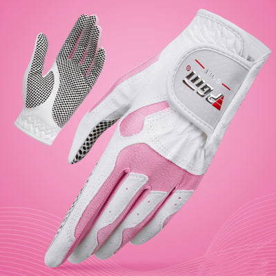 Women Golf Gloves Soft Microfiber Cloth Anti-Slip Beads Breathable - Oncros