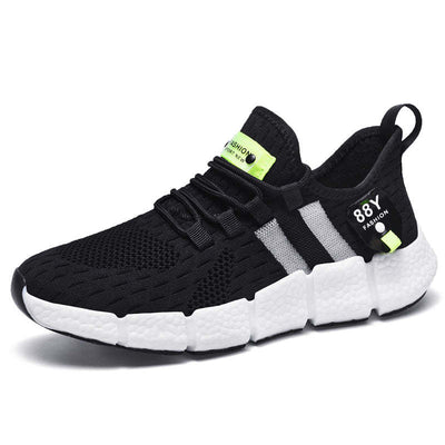Men's Fashion Outdoor Cushioning Running Shoes Non-slip Breathable Gym Training Sneakers Ultralight Mesh Sport Shoes - Black / 39 - Oncros
