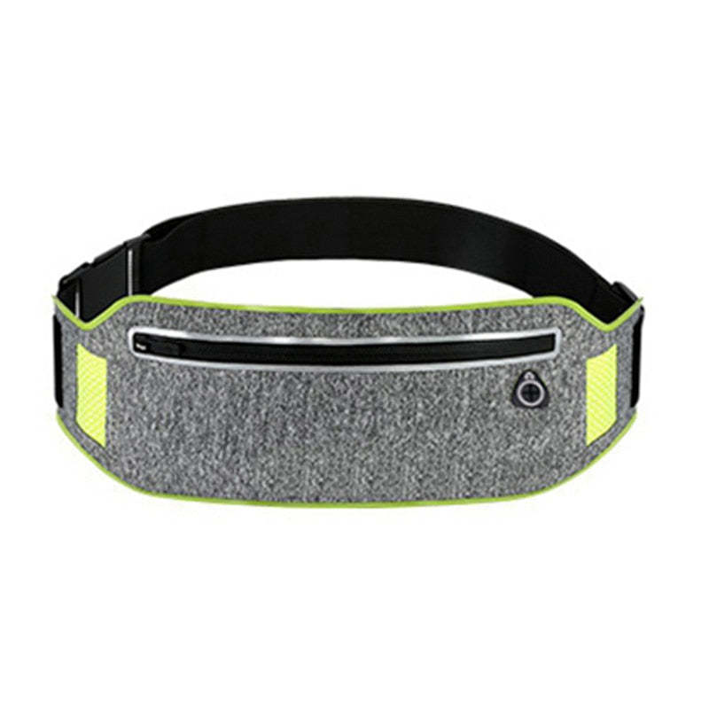 Running Waist Bag With Mobile Phone Case - green - Oncros