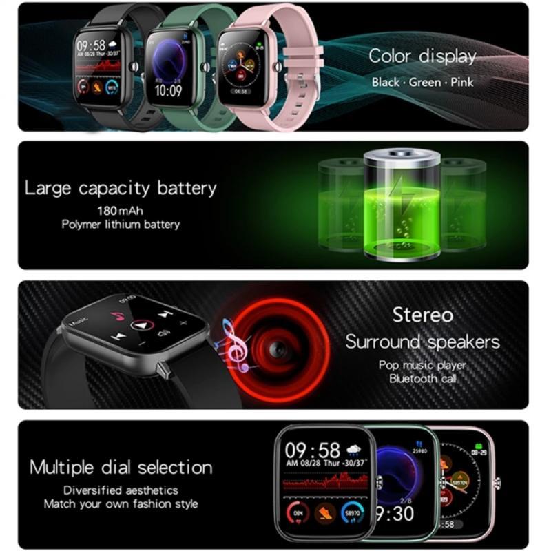 Smart Watch with Heart Rate Tracker - Oncros